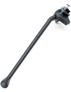 Zijstandaard Simson Strong met 30mm brede plaat - zwart