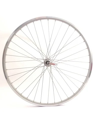 Achterwiel Rodi Connect 28" / 8/9/10 speed / 622 x 19 / met snelspanner en RVS spaken - zilver