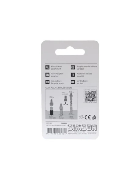 Simson Pompnippels Assortiment - 3 delig