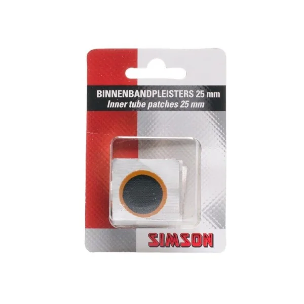 Binnenbandpleisters Simson 25mm (8 stuks)