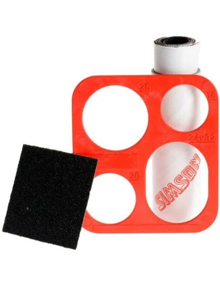 Simson Bandenreparatie Rol & Sjabloon 7 x 20 cm