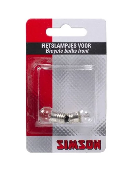 Simson Fietslampjes Voor - 2 stuks