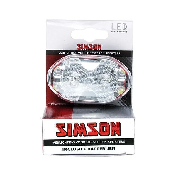 Simson Batterij Voorlicht LED