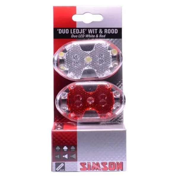 Simson Batterij Verlichting Set LED