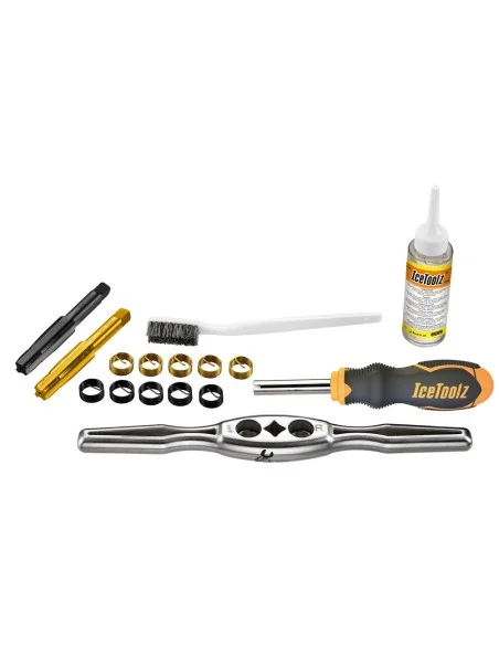 Reparatieset voor pedaalas IceToolz Xpert E521