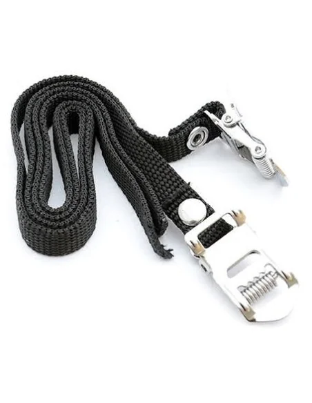 Simson Toeclipriempjes Zwart - 2 stuks