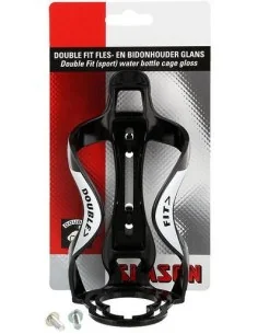Fles- en bidonhouder Simson Double Fit - glanzend zwart