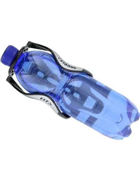 Fles- en bidonhouder Simson Double Fit - glanzend zwart