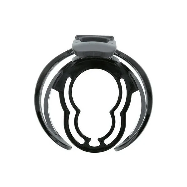 Fles- en bidonhouder Simson Double Fit - glanzend zwart