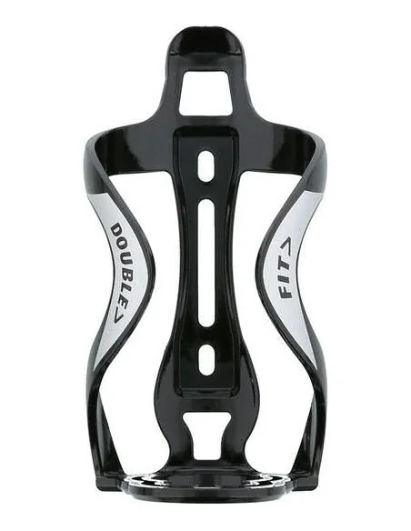 Fles- en bidonhouder Simson Double Fit - glanzend zwart