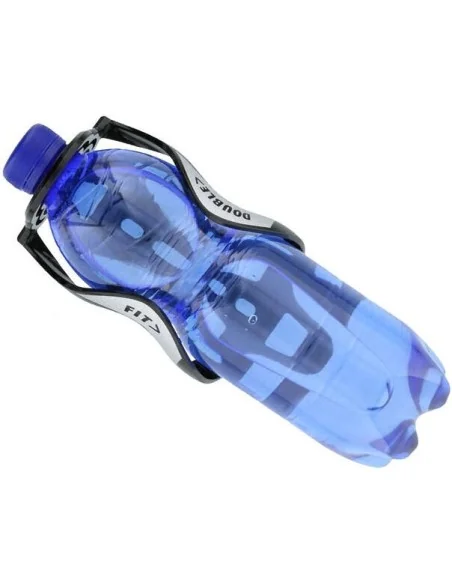 Fles- en bidonhouder Simson Double Fit - mat zwart