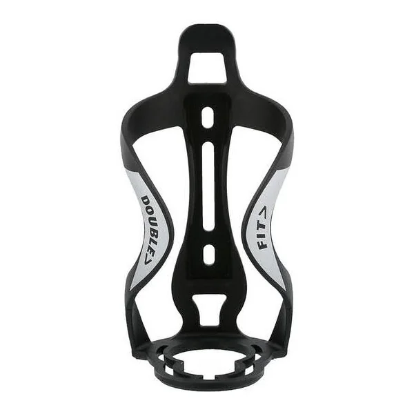 Fles- en bidonhouder Simson Double Fit - mat zwart