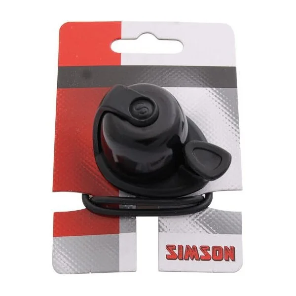 Fietsbel Simson Allure - zwart/zwart