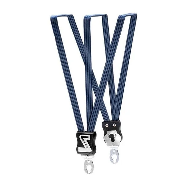 Snelbinder Trio Simson kort met 3 binders - marine blauw