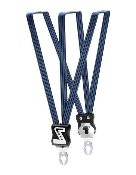 Snelbinder Trio Simson kort met 3 binders - marine blauw