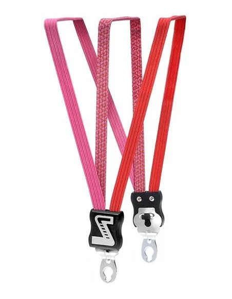 Snelbinder Trio Simson kort met 3 binders - roze/rood