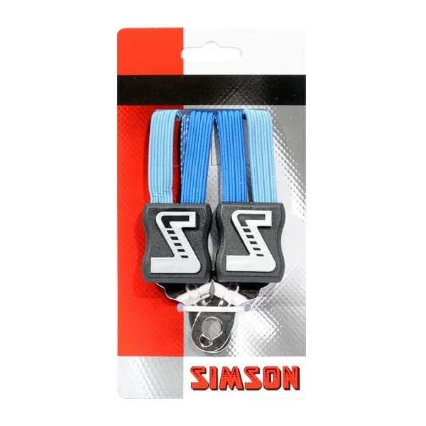 Snelbinder Trio Simson kort met 3 binders - kobalt blauw