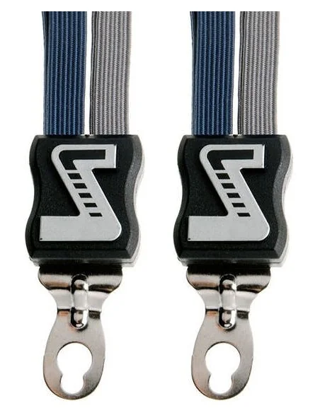 Snelbinder Quattro Simson extra sterk met 4 binders - marine blauw/grijs