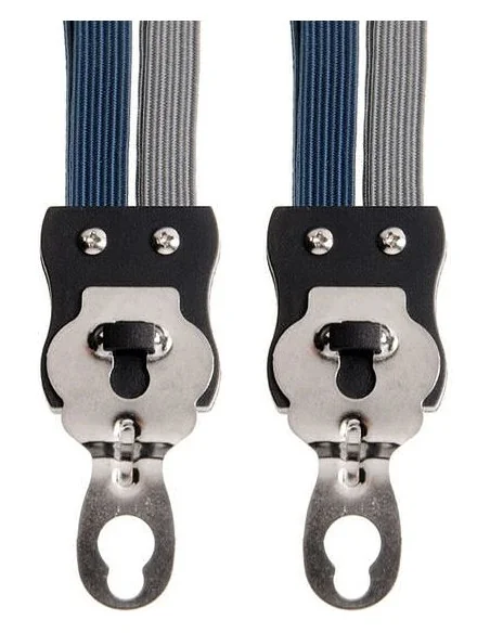 Snelbinder Quattro Simson extra sterk met 4 binders - marine blauw/grijs