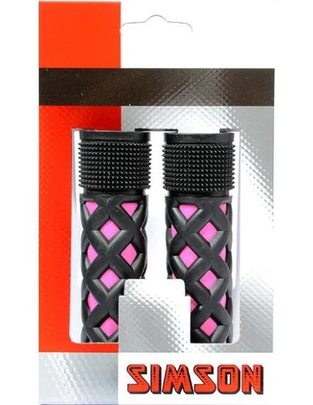 Simson Handvatten Kinder roze-zwart