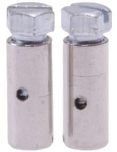 Schroefnippels Simson 6 x 14 mm (2 stuks) - Zilver 2