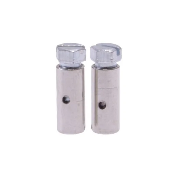 Schroefnippels Simson 6 x 14 mm (2 stuks) - Zilver