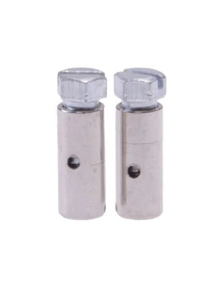 Schroefnippels Simson 6 x 14 mm (2 stuks) - Zilver