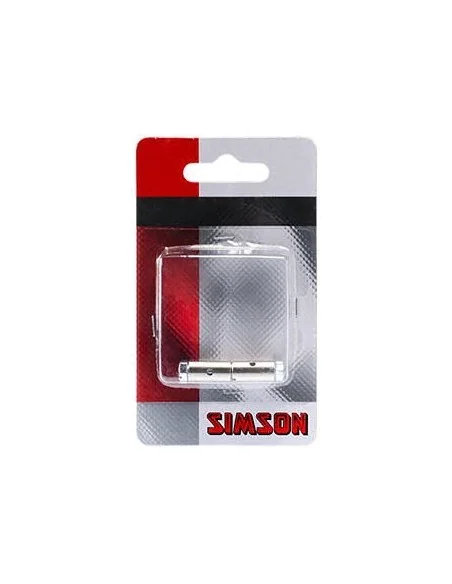 Schroefnippels Simson 8 x 15 mm (2 stuks) - Zilver