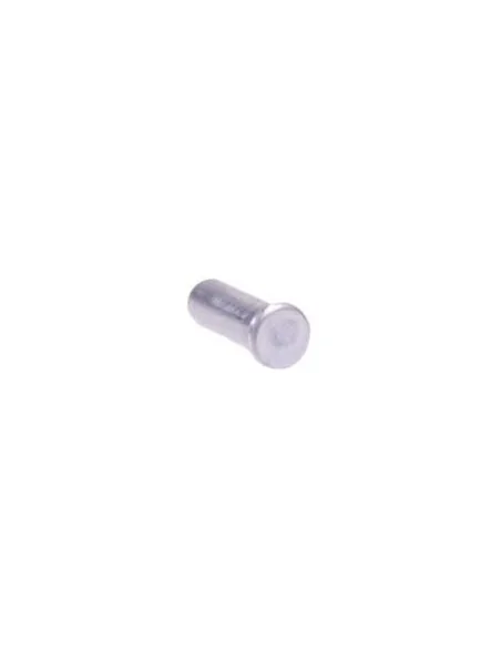 Anti-rafel nippel Simson aluminium - 10 stuks - Zilver