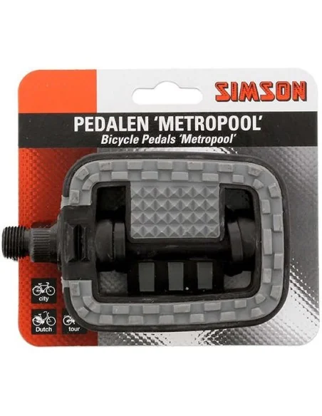 Pedaalset Simson Metropool