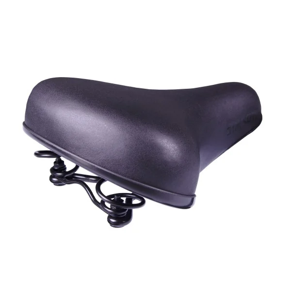 Simson Fietszadel Basic - zwart