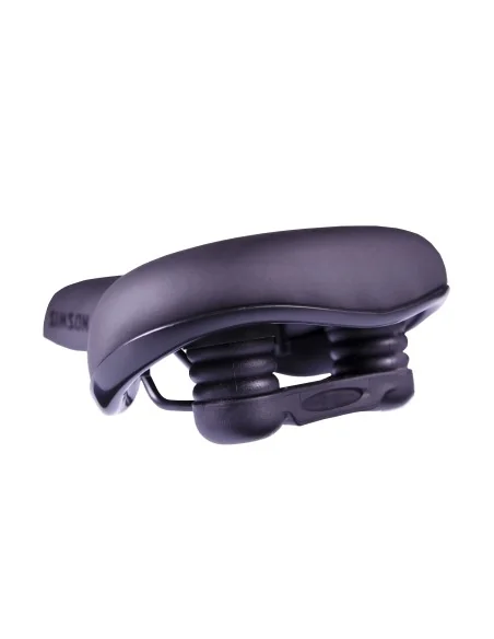 Fietszadel Simson City - zwart