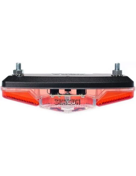 Batterij bagagedrager achterlicht Simson Coast 1 LED On/Off