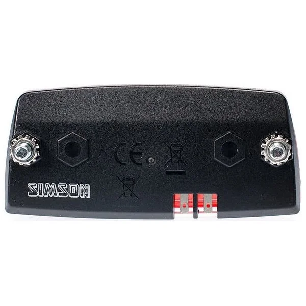 Simson Achterlicht Bagagedrager ''Airy'' voor Naafdynamo 6V