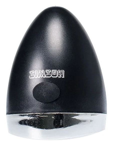 Simson Koplamp Voorvork ''Classic Mini'' - zwart