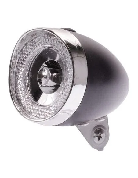 Simson Koplamp Voorvork ''Classic Mini'' - zwart