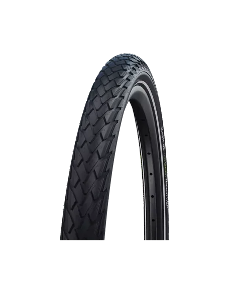 Buitenband Schwalbe Green Marathon GreenGuard 28 x 1.75"/ 47-622mm - zwart met reflectie