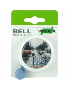 Fietsbel Widek Nederland serie - fiets op brug bij gracht