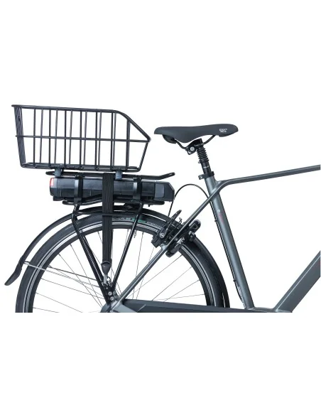 Fietsmand Basil Cento met WSL-systeem 22 liter 45 x 32 x 21 cm - mat zwart