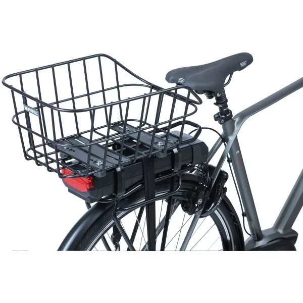Fietsmand Basil Cento met WSL-systeem 22 liter 45 x 32 x 21 cm - mat zwart
