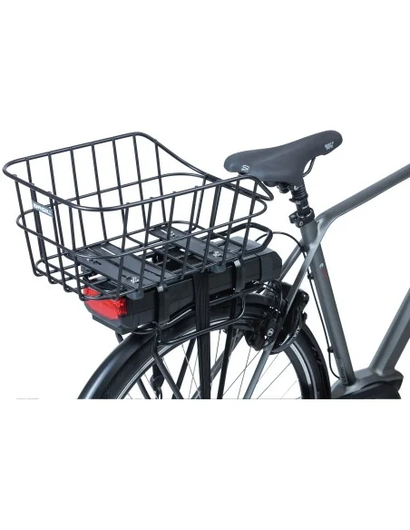 Fietsmand Basil Cento met WSL-systeem 22 liter 45 x 32 x 21 cm - mat zwart