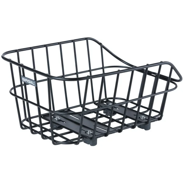 Fietsmand Basil Cento met WSL-systeem 22 liter 45 x 32 x 21 cm - mat zwart