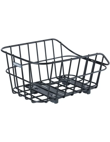 Fietsmand Basil Cento met WSL-systeem 22 liter 45 x 32 x 21 cm - mat zwart