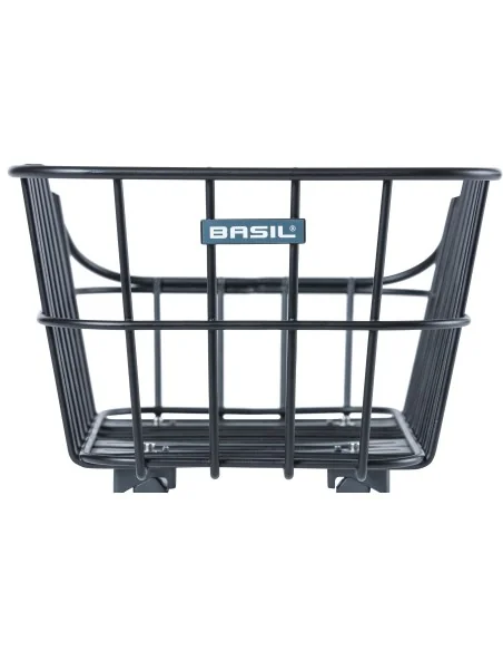 Fietsmand Basil Cento met WSL-systeem 22 liter 45 x 32 x 21 cm - mat zwart