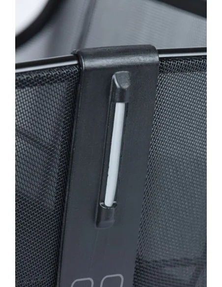 Fietsmand Basil Cento Tech Fiber WSL met bagagedragerbevestiging 21 liter 46 x 34 x 25 cm - solid zwart