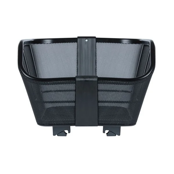 Fietsmand Basil Cento Tech Fiber WSL met bagagedragerbevestiging 21 liter 46 x 34 x 25 cm - solid zwart