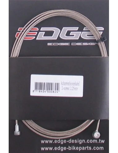 Rem binnenkabel Edge 2250 mm met 2 nippels