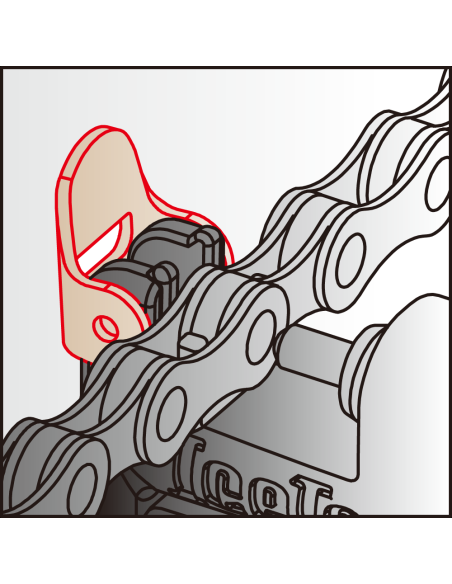 Kettingpons IceToolz Profi 62B3 single speed 1/2x3/32"+1/8" / BMX