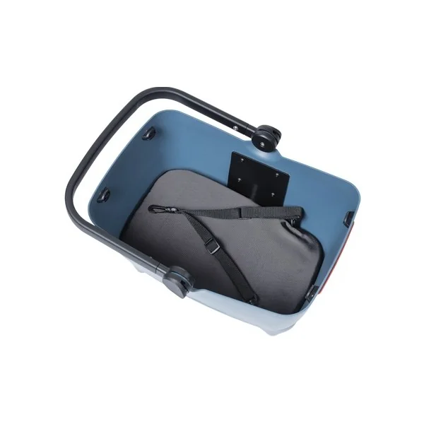 Hondenfietsmand Basil Buddy KF - voorop - 45 x 32 x 22 cm - faded denim