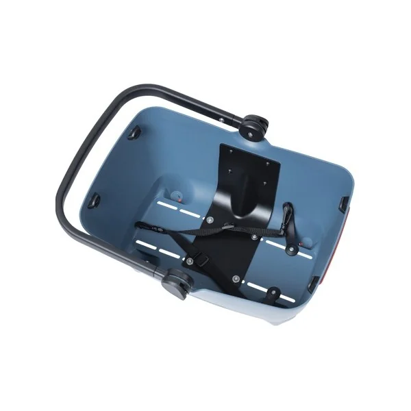 Hondenfietsmand Basil Buddy KF - voorop - 45 x 32 x 22 cm - faded denim